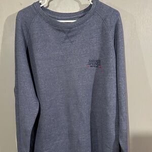Men's Blue Crewneck Sweater